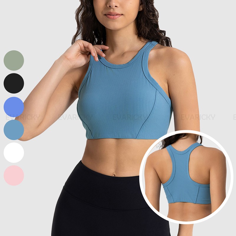 Racerback polstret sports-bh