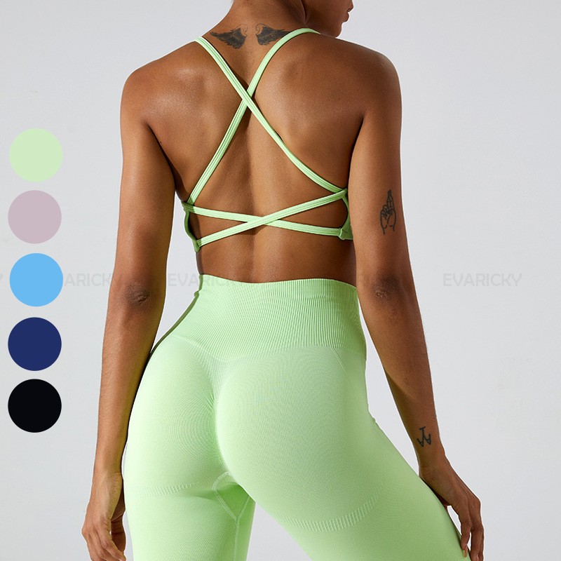 Strappy Shockfabrosof Criss Cross BH